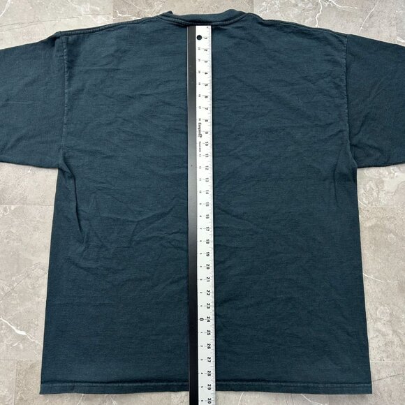 90s Vintage Pittsburgh Penguins Graphic Tee Mens 2XL XXL NHL Hockey Short Sleeve - Picture 7 of 8